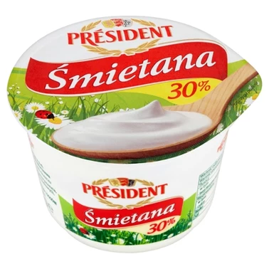 Président Śmietana 30% 200 g - 0