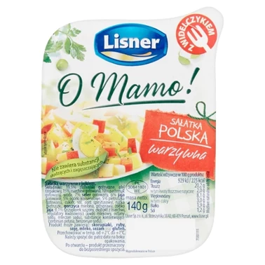 Lisner O Mamo! Sałatka warzywna polska 140 g - 3
