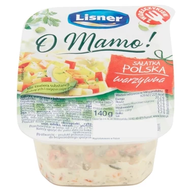 Lisner O Mamo! Sałatka warzywna polska 140 g - 2