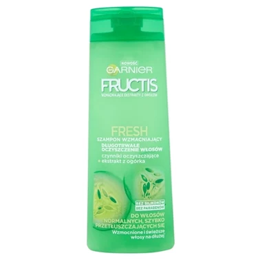 Garnier Fructis Fresh Szampon wzmacniający do włosów normalnych szybko przetłuszczających się 400 ml - 1