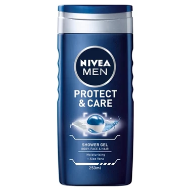 NIVEA MEN Protect & Care Żel pod prysznic 250 ml - 0