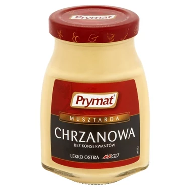 Prymat Musztarda chrzanowa 185 g - 0