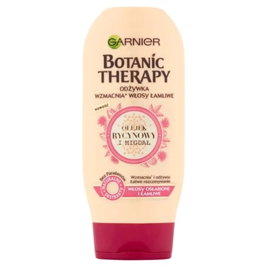 Garnier Botanic Therapy Odżywka przeciw wypadaniu włosów olejek rycynowy & migdał 200 ml - 1