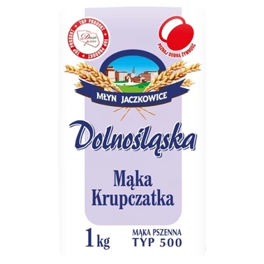 Młyn Jaczkowice Dolnośląska Mąka krupczatka pszenna typ 500 1 kg - 0
