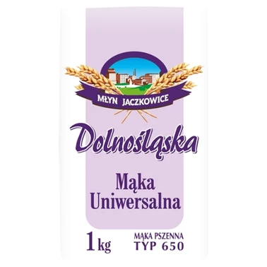 Młyn Jaczkowice Dolnośląska Mąka uniwersalna pszenna typ 650 1 kg - 0