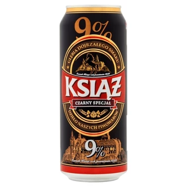 Książ Czarny Specjał Piwo jasne 500 ml - 4