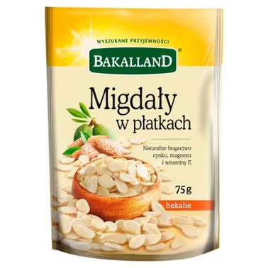 Migdały płatki Bakalland - 1