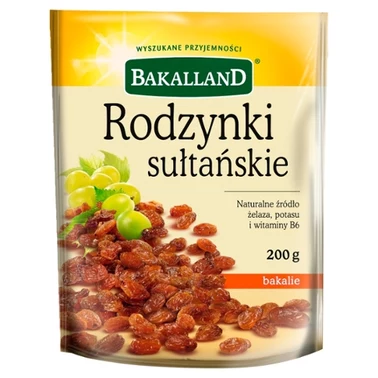 Bakalland Rodzynki sułtańskie 200 g - 1