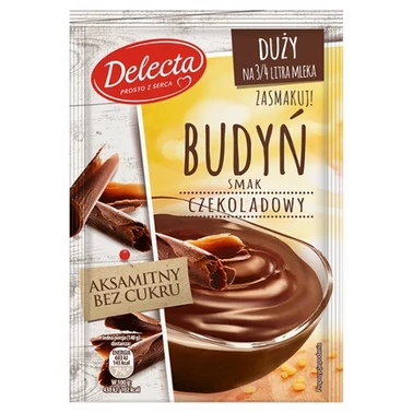 Delecta Budyń smak czekoladowy 64 g - 2