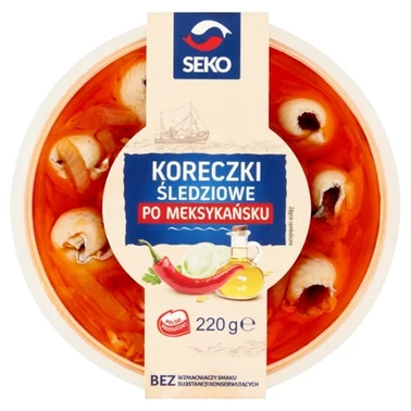 SEKO Koreczki śledziowe po meksykańsku 220 g - 3