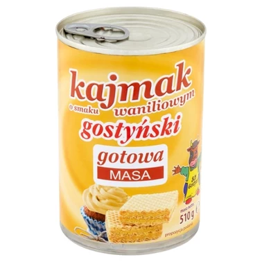 SM Gostyń Kajmak o smaku waniliowym gostyński 510 g - 0