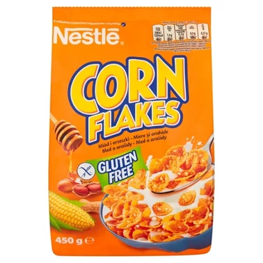 Nestlé Corn Flakes Chrupiące płatki kukurydziane miód i orzeszki 450 g - 2