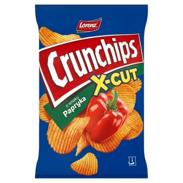 Crunchips X-Cut Chipsy ziemniaczane o smaku papryka 140 g - 3