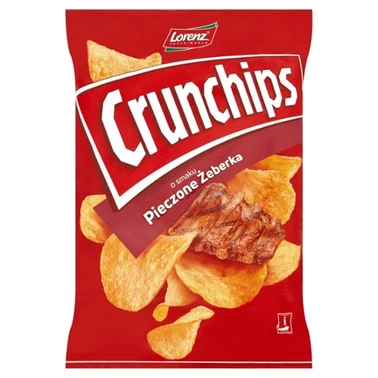 Crunchips Chipsy ziemniaczane o smaku pieczone żeberka 140 g - 5