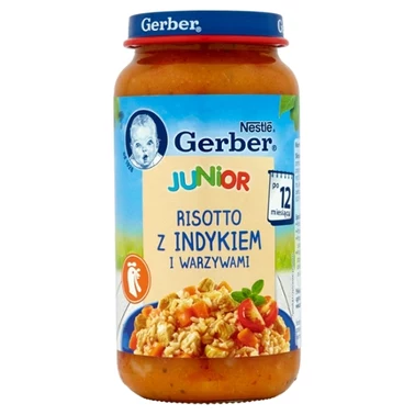 Gerber Risotto z indykiem i warzywami dla dzieci po 12. miesiącu 250 g - 2