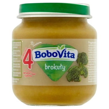 BoboVita Brokuły po 4 miesiącu 125 g - 2