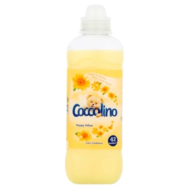 Coccolino Happy Yellow Płyn do płukania tkanin koncentrat 1050 ml (42 prania) - 1
