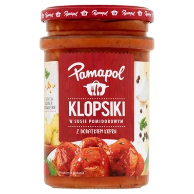 Pamapol Klopsiki w sosie pomidorowym z dodatkiem kopru 500 g - 3