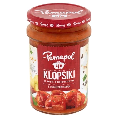 Pamapol Klopsiki w sosie pomidorowym z dodatkiem kopru 500 g - 2
