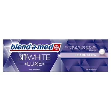 Blend-a-med 3DWhite Luxe Pearl Glow Pasta do zębów 75 ml - 5