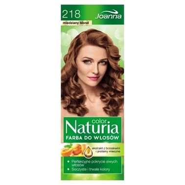 Joanna Naturia Color Farba do włosów miedziany blond 218 - 2