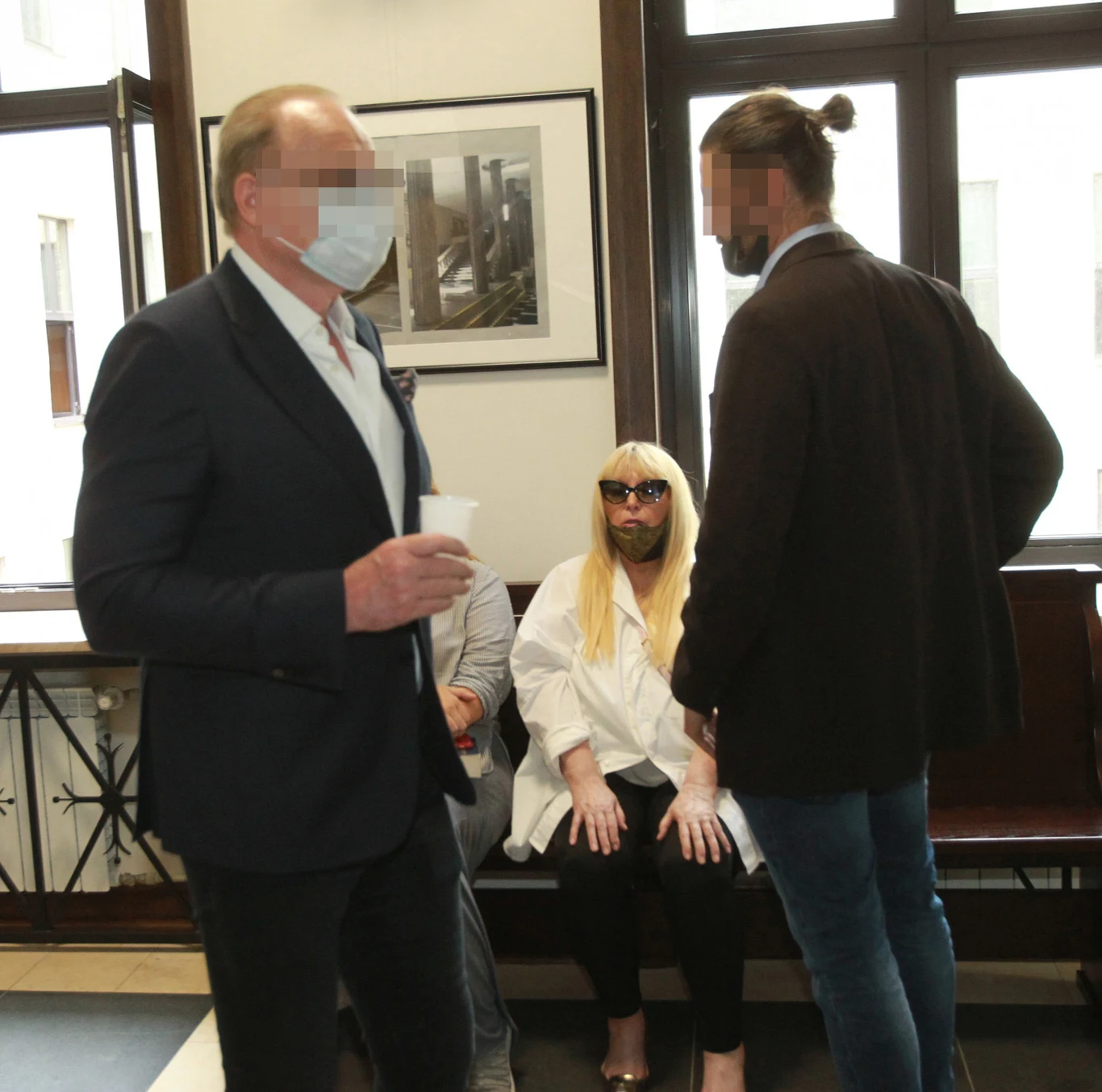 Maryla Rodowicz w sądzie podczas rozprawy rozwodowej Maryla Rodowicz w sądzie podczas rozprawy rozwodowej