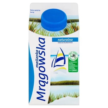 Mlekpol Maślanka Mrągowska naturalna 500 ml - 3