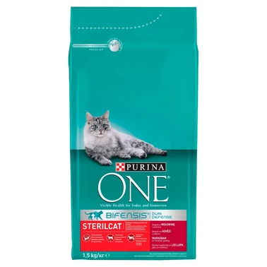 PURINA ONE Bifensis Sterilcat Karma dla kotów bogata w wołowinę 1,5 kg - 2