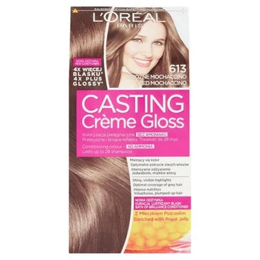L'Oreal Paris Casting Creme Gloss Farba do włosów 613 mroźne mochaccino - 0