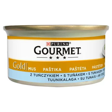 Gourmet Gold Karma dla kotów mus z tuńczykiem 85 g - 2