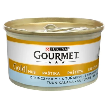 Gourmet Gold Karma dla kotów mus z tuńczykiem 85 g - 1