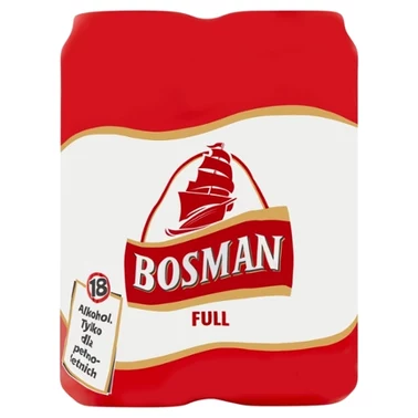 Bosman Szczeciński Full Piwo jasne 4 x 500 ml - 3