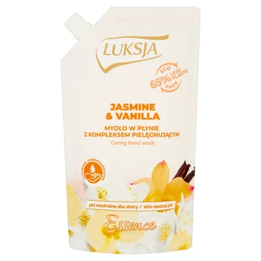 Luksja Essence Jasmine & Vanilla Mydło w płynie opakowanie uzupełniające 400 ml - 0
