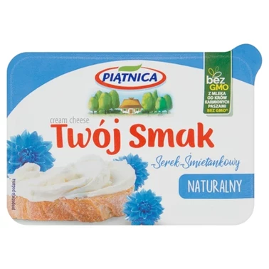 Piątnica Twój Smak Serek śmietankowy naturalny 135 g - 5