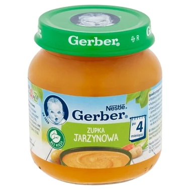 Gerber Zupka jarzynowa dla niemowląt po 4. miesiącu 125 g - 1