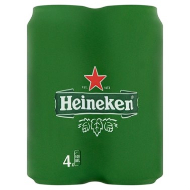 Heineken Piwo jasne 4 x 500 ml - 2