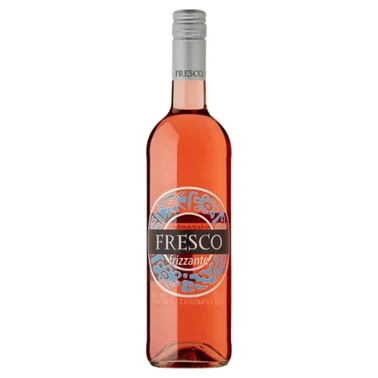 Fresco Frizzante Wino różowe półsłodkie półmusujące polskie 750 ml - 0