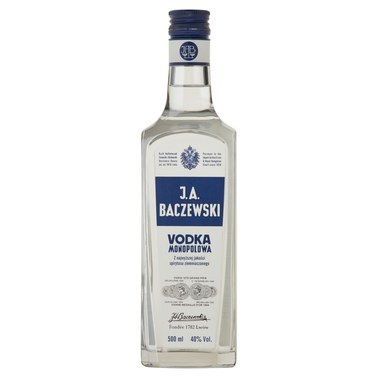 J.A. Baczewski Vodka Monopolowa Wódka 500 ml - 1