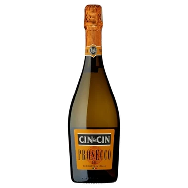 Cin&Cin Prosecco D.O.C. Wino białe wytrawne musujące włoskie 750 ml - 0