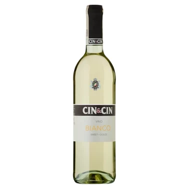 Cin&Cin Bianco Wino białe słodkie 750 ml - 0