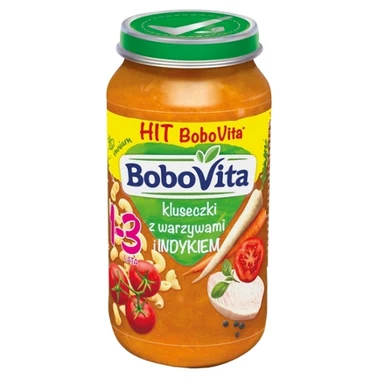 BoboVita Kluseczki z warzywami i indykiem po 12 miesiącu 250 g - 3