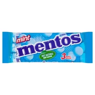 Mentos Mint Cukierki do żucia o smaku miętowym 3 x 38 g