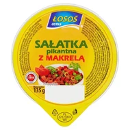 Łosoś Ustka Sałatka pikantna z makrelą 135 g