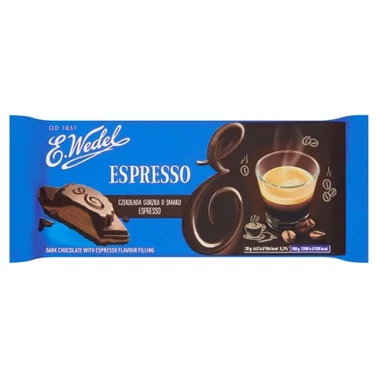 E. Wedel Czekolada gorzka smak espresso 100 g - 2