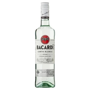 Bacardi Carta Blanca Rum 700 ml - 0