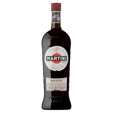 Martini Rosso Aromatyzowany napój na bazie wina 1 l - 0