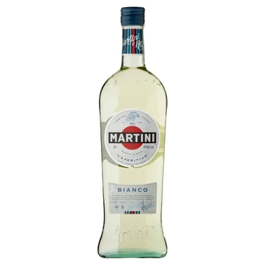 Martini Bianco Aromatyzowany napój na bazie wina 1 l - 0