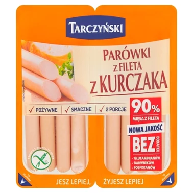 Tarczyński Parówki premium z fileta z kurczaka 180 g (2 x 90 g) - 2