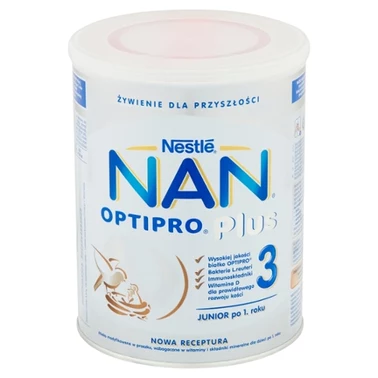 NAN OPTIPRO Plus 3 HMO Produkt na bazie mleka dla małych dzieci 800 g - 5