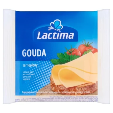 Lactima Ser topiony w plasterkach Gouda 130 g (8 x 16,25 g) - 0
